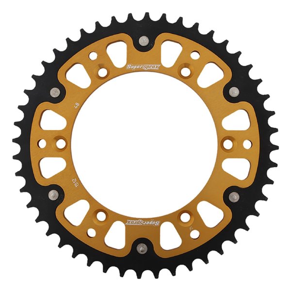 Supersprox Gold Stealth Sprocket For Husqvarna CR360 1993, SM400R 2004 RST-1512-48-GLD